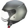 CGM Casco open face, 167A FLO MONO Antracite satinato sagomata, XL