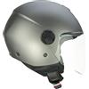 CGM Casco open face, 167A FLO MONO Antracite satinato lunga, XXL