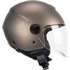CGM Casco open face, 167A FLO MONO Tortora satinato lunga, XXL