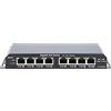 EXTRALINK Switch PoE Gigabit Extralink Kratos a 7 porte, 1 collegamento RJ45, 60 W, Plug and Play, doppio fusibile PTC su ogni porta di uscita, corrente massima in ingresso - 2,5 A