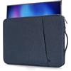 CaseDeer Custodia per monitor portatile da 47,5 cm, 45,7 cm, compatibile con la maggior parte dei monitor portatili da 18,5 pollici, con tasca, blu navy (44,7 x 30,5 cm)