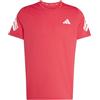 adidas Uomo Adi365 Running Climacool Iconic Shirt, Pure Ruby, L