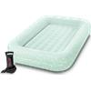 Intex Letto gonfiabile per bambini Kidz Travel Bed Set con pompa,