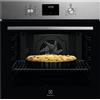 Electrolux Forno Elettrico da Incasso Ventilato Multifunzione con Grill e Cottura a Vapore 72 Litri 60 cm Classe A+ colore Nero e Acciaio Inox - CODGH44TX0 SurroundCook Serie 500