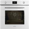 Smeg Forno Elettrico da Incasso Ventilato Multifunzione con Grill Pirolitico 70 Litri 60 cm Classe A+ colore Bianco - SFP6401TW