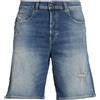 DIESEL - Shorts jeans - Blu