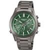 Casio Orologio Cronografo da Uomo EDIFICE, Quadrante Verde, Cassa e Bracciale in Acciaio, Modello EQB-1300DC-3AEF