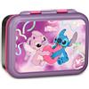 Seven Portamerenda Lilo & Stitch Lilla 850 ml con Divisorio interno in acciaio