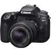 Canon Corpo Canon EOS 90D + EF-S 18-55 mm f/3,5-5,6 IS STM, Colore: nero