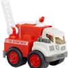 Mga Fire Engine Excavator Little Tikes Trasparente Trasparente Taglia Unica