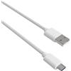 Jaym, Cavo da micro-USB a USB-A 2,4A per ricarica e sincronizzazione POP 1,5 m, bianco