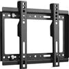 Avizar, Supporto fisso a parete per TV 14"-42" in acciaio, compatibile VESA 25 kg, nero