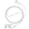 Avizar Mayaxess, cuffie con microfono e connettore USB-C, compatibili con Honor Magic V5, colore bianco