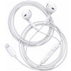 Avizar, auricolari cablati con connettore Lightning per iPhone 14, con microfono integrato, colore bianco