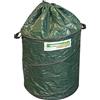 Windhager - Sacco da Giardino Pop Up Fogliame Stesso aufste llend Spring Sacco 120 L, Chiusura con Coulisse Pieghevole, Verde, 50 x 50 x 60 cm, 06739