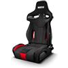 Sparco Sedile Sportivo R333 Nero/Rossa (Regolabile)