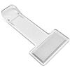 S SUMEX SUMEX S Clip Trasparente per Parabrezza Auto, Supporto per parcheggio e Scheda parcheggio.