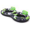 Bestway 43279 Salvagente Poltrona Gonfiabile Rugged Rider, 2 Posti, Multicolore, 240x124x51 cm