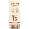 HAWAIIAN Tropic Lozione Solare Protettiva Illuminante di Hawaiian Tropic, Crema Solare SPF 15 UVA e UVB Resistente all'Acqua, Lozione Solare dal Profumo Tropicale, con Burro di Karité, 180 ml