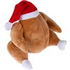 TIAKI Gioco per cani TIAKI Tacchino natalizio - ca. L 20 x P 24 x H 12 cm