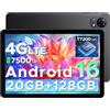 DOOGEE Tab G5 Tablet 10 Pollicii 120Hz IPS HD,Tablet Com SIM, 20GB + 128GB (2TB TF) Unisoc T7200 Tablet Android 16/Gemini AI,7500mAh, 8MP/Widevine L1/8mm Ultrasottile/2 Altoparlanti/Face ID/GPS/BT5.0