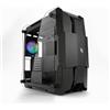 Noua Ego | Case PC Gaming Full Tower | Supporta E-ATX | 1.2mm SPCC | Ventola PWM ARGB | Supporta Radiatori da 360 mm | Pannelli Laterali in Vetro Temperato, Nero