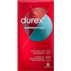Durex - Supersottile Close Fit Confezione 6 Pezzi
