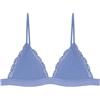 YAMAMAY - Reggiseno Triangolo Senza Ferretto, Denim, Linea Modal Seta Color, Donna