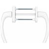 Brackle MANIGLIA PER FINESTRA 1005 PASSANTE