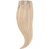 Rapunzel of Sweden Classic Clip-ins Straight / Light Volume / 3 pieces M7.5/10.8 Scandinavian Blonde 50 cm Extension per capelli 57 g