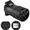 MechKit Adattatore MechKit V2L Tipo 2 su Schuko 16A 3,5kW, adattatore di scarica per veicoli elettrici XPENG, Vehicle-to-Load, protezione antipolvere e antispruzzo IP54, Plug & Play per campeggio