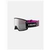 HEAD CONTEX PRO 5K RACE + SPARE LENS, CHROME/VIS RD
