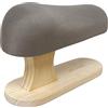 DE-LIANG Asse da stiro piccola, da sarto imbottita in cotone con base in legno massello, assi per pressare con varie superfici di pressatura per lisciare cuciture curve, colletti da stiro, polsini, cuciture