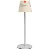 Majestic ALEA DULAC JL - Lampada da tavolo LED senza fili ricaricabile, per interni ed esterni, H37cm, confezione regalo riutilizzabile, design registrato Japan