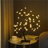 Fdit Lampada Ad Albero Bonsai a Led, Tavolo da Tavolo USB Luce Moderna Notte Decorativa per la Festa di Compleanno di Natale Arredamento per la Casa (48 luci)