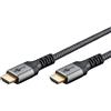 Goobay Cavo HDMI Goobay Tipo A con Ethernet 4K 15m Grigio [64998]