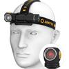 ArmyTek Wizard C2 WR lampada frontale 1100 lm potenza della batteria 3 h 65 g, bianchi e rossi con supporto magnetico,