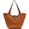 GUESS borsa a tracolla borsa shopper Camden Tote Cognac marrone