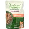 TRAINER GATTO NATURAL STRACCETTI ADULTO STERILIZZATO SALMONE 85 GR