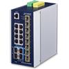 PLANET Switch di rete PLANET IP30 Industrial L3 8-Port Gestito Gigabit Ethernet (10/100/1000) Blu, Bianco [IGS-6325-8T8S4X]