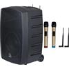 ZZIPP ZZIGAN110 Cassa Amplificata Portatile a Batteria 10" con Bluetooth + 2 ...
