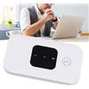 Ejoyous Router Wi-Fi Portatile 4G LTE Reiserouter, Dispositivo Hotspot WLAN Portatile, Router Wi-Fi Portatile per Spostamenti con 10 Utenti, Batteria da 2100 MAh, Slot per Micro Card,