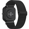 Tobfit Cinturino per Amazfit GTS/Amazfit GTS 2/Amazfit GTS 2 Mini, Cinturino Regolabile Rlastico per Amazfit Bip/Bip U/Bip Lite/Bip S/Bip 3/GTS 2e/GTS 3/GTS 4/GTS 4 Mini/GTR 42mm (Nero)