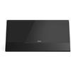 Hama Antenna da camera Premium, attiva (ricezione di DVBT, DVBT2, antenna da camera per TV, guadagno automatico, filtro LTE 5G, piatto, alimentazione tramite USB), colore nero