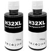 HenceBuy 32XL Bottiglie di inchiostro nero 32 XL compatibili per HP Smart Tank 5105 5106 5107 7005 7305 7605 7306 7006 Smart Tank Plus 555 559 570 651 455 457 450 655 558 32XL 19 41 5 419 515 516 519