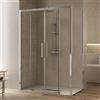 Olimpo Docce Box doccia due lati scorrevole lagoa duo ingresso centrale 6mm anticalcare