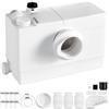 VEVOR Pompa Maceratrice per WC Sollevamento Acque Reflue 800 W 4 Ingressi, Portata 200 L/min Box Doccia Lavandino da Cucina, Pompa Sanitaria Bagno, Maceratore Lavanderia Lavabo Prevalenza 10 m