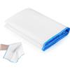 MINAOLULUS Flute Cleaning Cloth Bianco in Cotone e Garza per Strumenti | Pulisci Flauto, Fazzoletto Pulizia Flauto, per Clarinetto e Saxofono, Superficie e Interno
