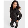 Zavetti Canada Womens Zavetti Canada Giacca Bomber Olivia - Nero, nero