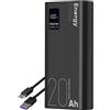OBALME OBAL:ME POWER BANK PACK BATTERIA EMERGENZA 20000 MAH 2X USB FINO A 22.5W PER SMARTPHONE TABLET